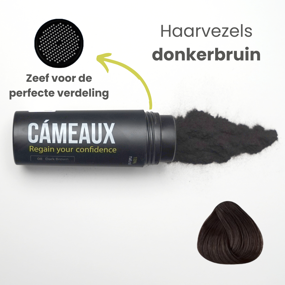 Cameaux haarvezels donkerbruin