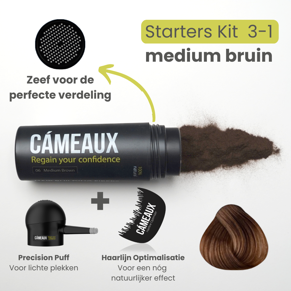 Cámeaux® Starters Kit 3-1 | Voller Haar In 30 Seconden