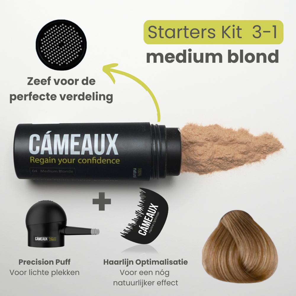 Cámeaux® Starters Kit 3-1 | Voller Haar In 30 Seconden